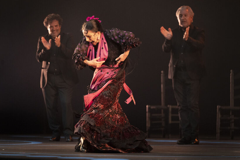 Eva Yerbabuena, Manuel Liñán, El Farru y Juan Tomas de la Molia, Gala Flamenca, Image Credit Laura León